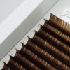 Brown Line Lashes  D 0,05 black brown